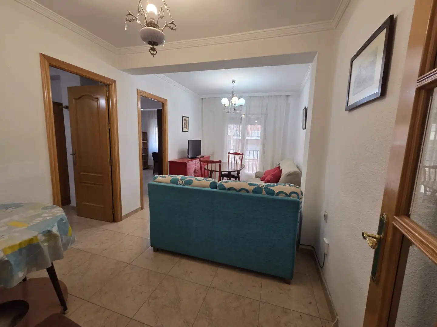 Living room of Flat for rent in Granada  with Furnished, Oven and Washing machine