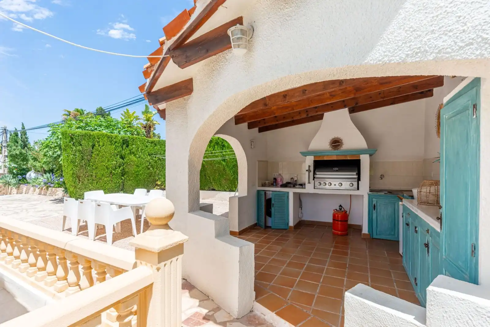 Terraza de Casa o chalet en venta en Moraira con Aire acondicionado, Calefacción y Terraza