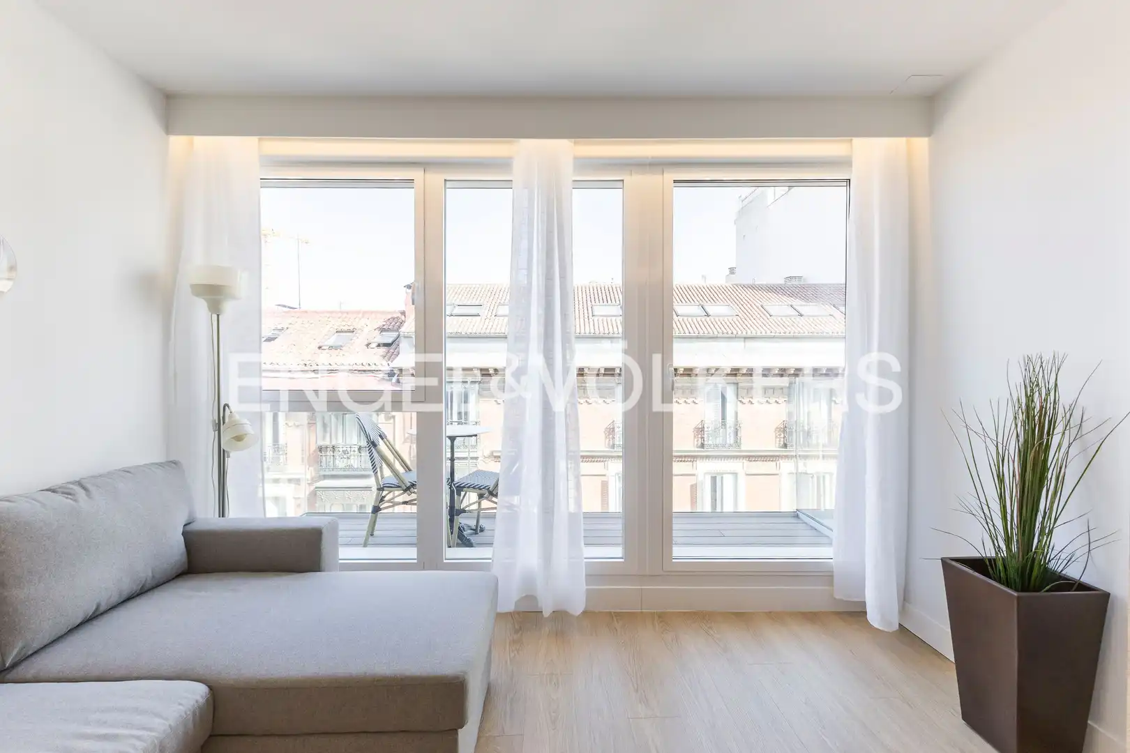 Terrasse von Wohnung zur Miete in Madrid mit Klimaanlage, Heizung und Terrasse