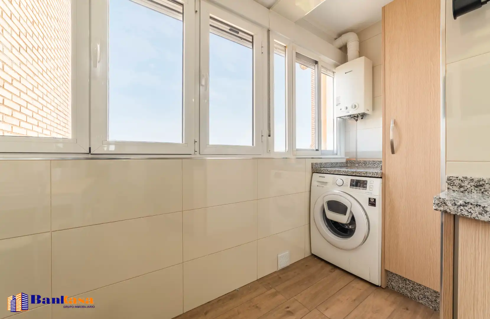 Terrasse von Wohnung zum Verkauf in Málaga mit Möbliert, Ofen und Waschmaschine