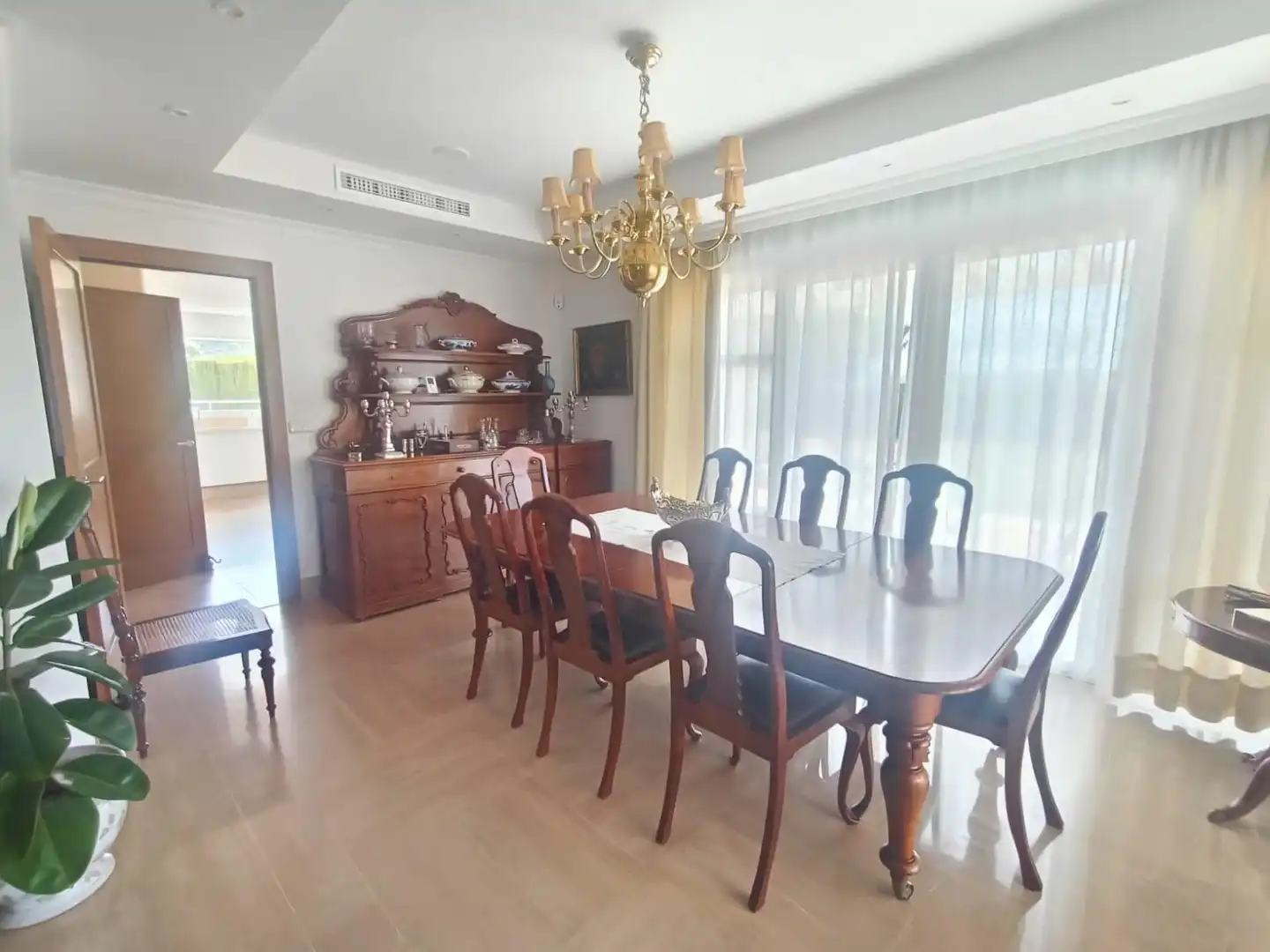 Dining room of Houses for sale in Antequera  with Air Conditioner, Heating and Private garden
