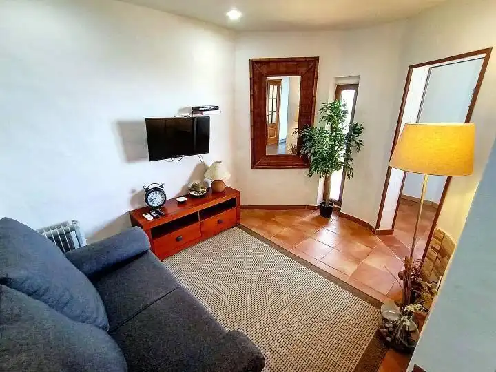 Sala de estar de Casa o chalet en venta en El Sauzal con Jardín privado, Terraza y Piscina