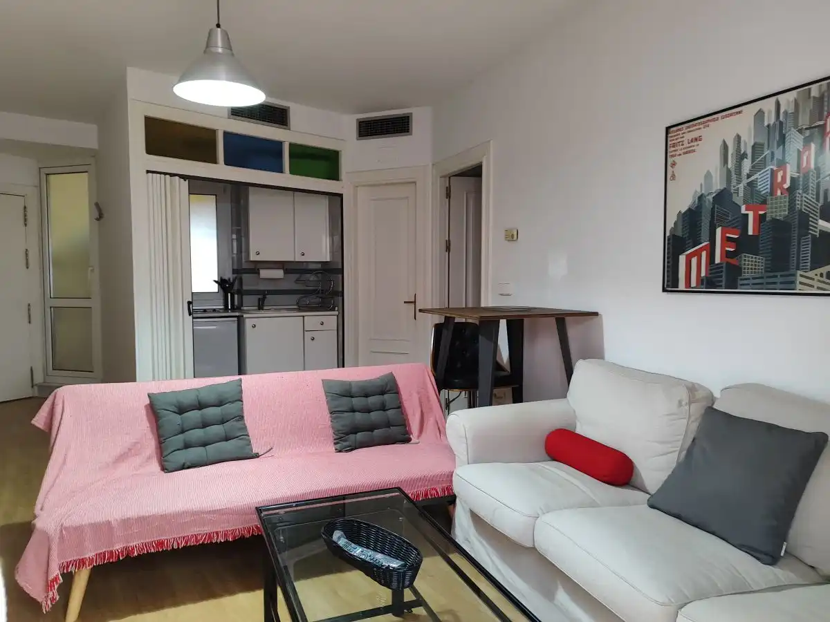 Living room of Apartments for rent in Huelva  with Air Conditioner and Furnished