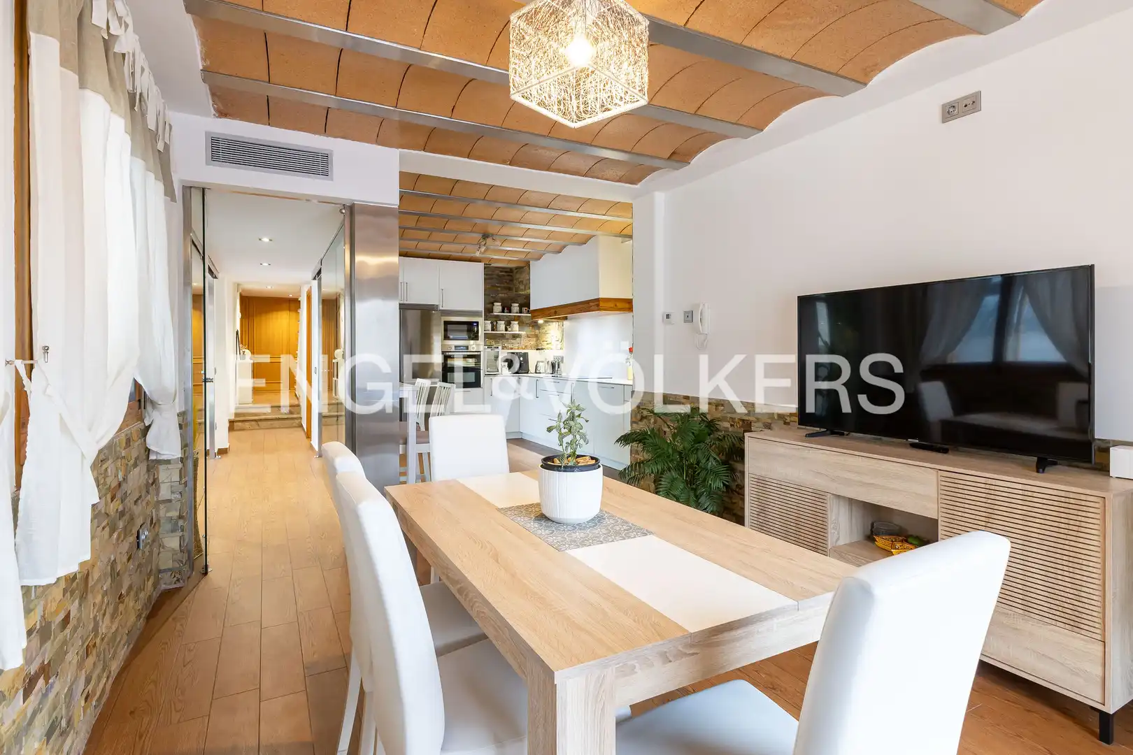 Comedor de Casa o chalet en venta en Venturada con Aire acondicionado, Calefacción y Jardín privado