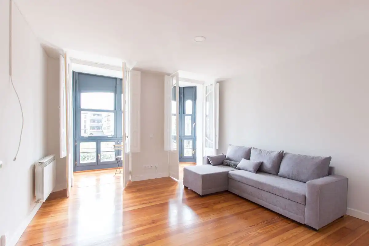 Living room of Flat for sale in  Pamplona / Iruña  with Heating and Balcony
