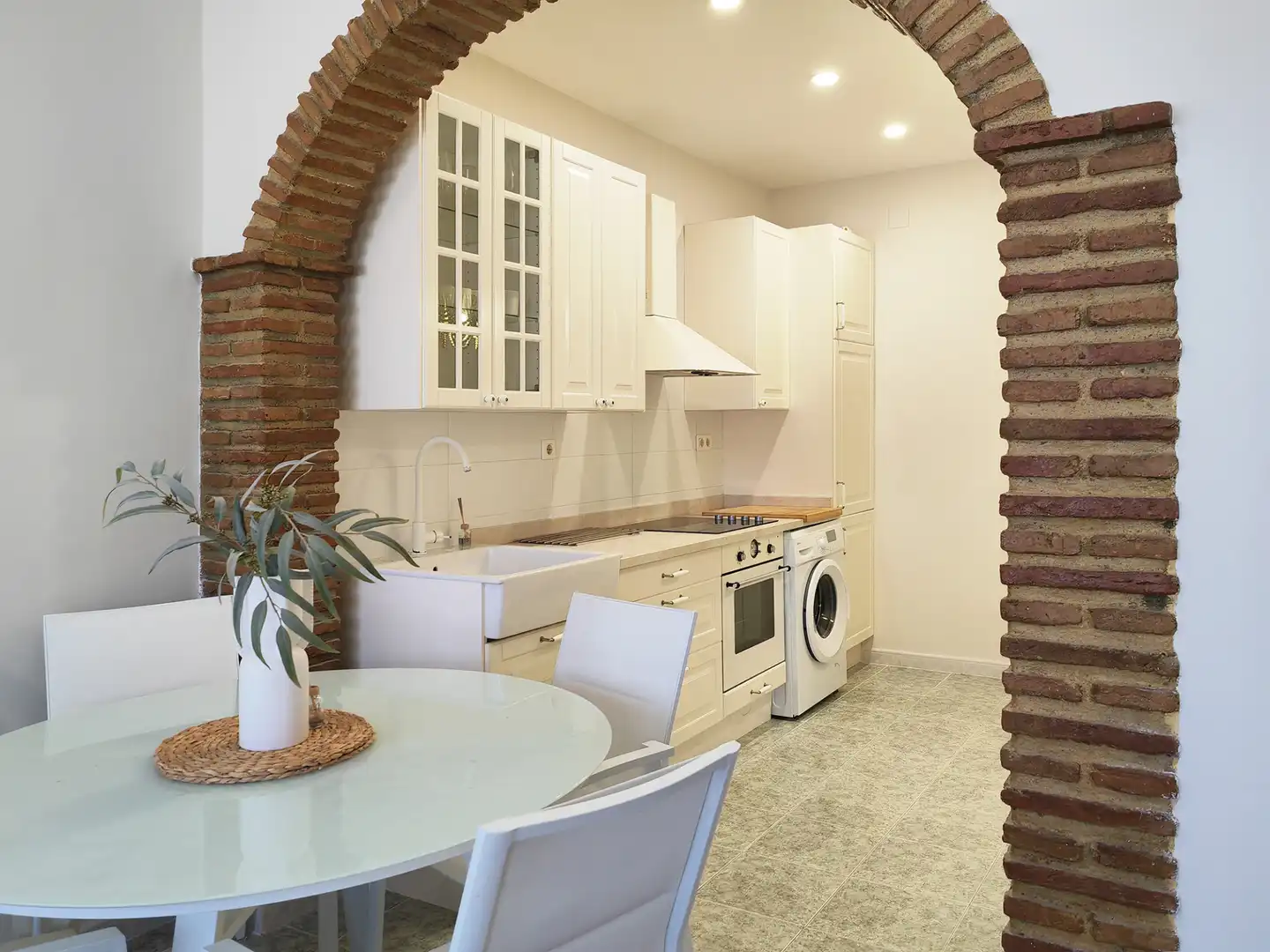 Cocina de Apartamento en venta en Mijas con Aire acondicionado, Amueblado y Internet