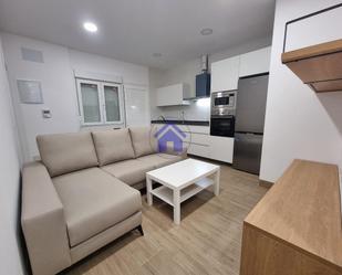 Living room of Flat to rent in Pontevedra Capital   with Heating, Terrace and Furnished
