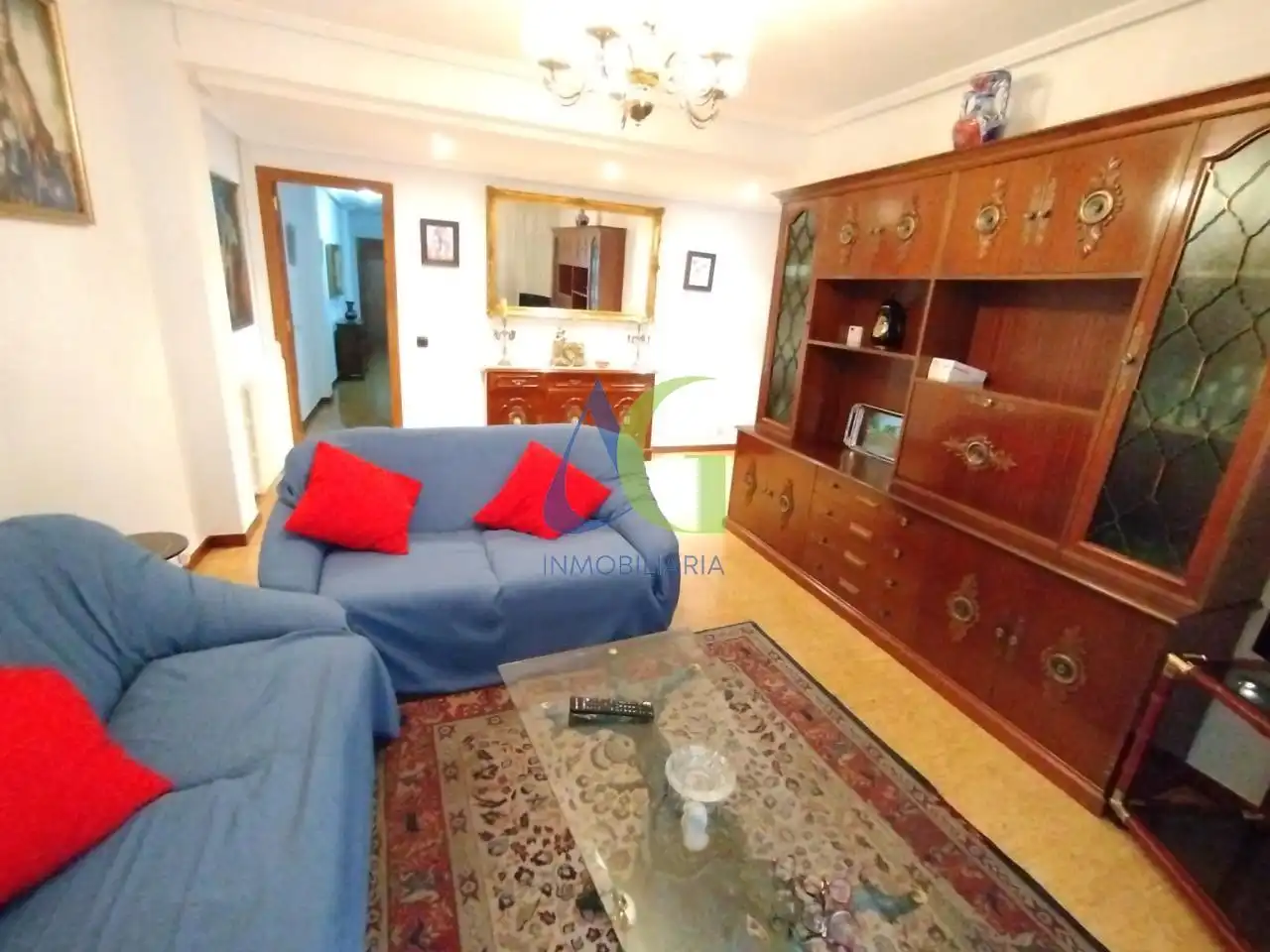 Sala d'estar de Pis de lloguer en León Capital  amb Calefacció i Traster