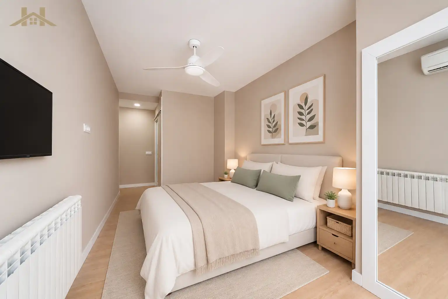 Bedroom of Duplexes for sale in Villanueva del Pardillo  with Air Conditioner, Heating and Parquet flooring