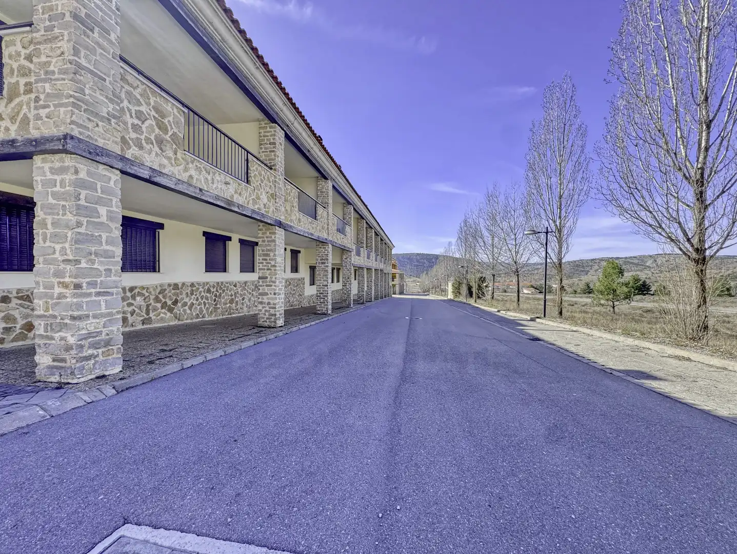 Außenansicht von Maisonette zum Verkauf in Alcalá de la Selva mit Heizung und Terrasse