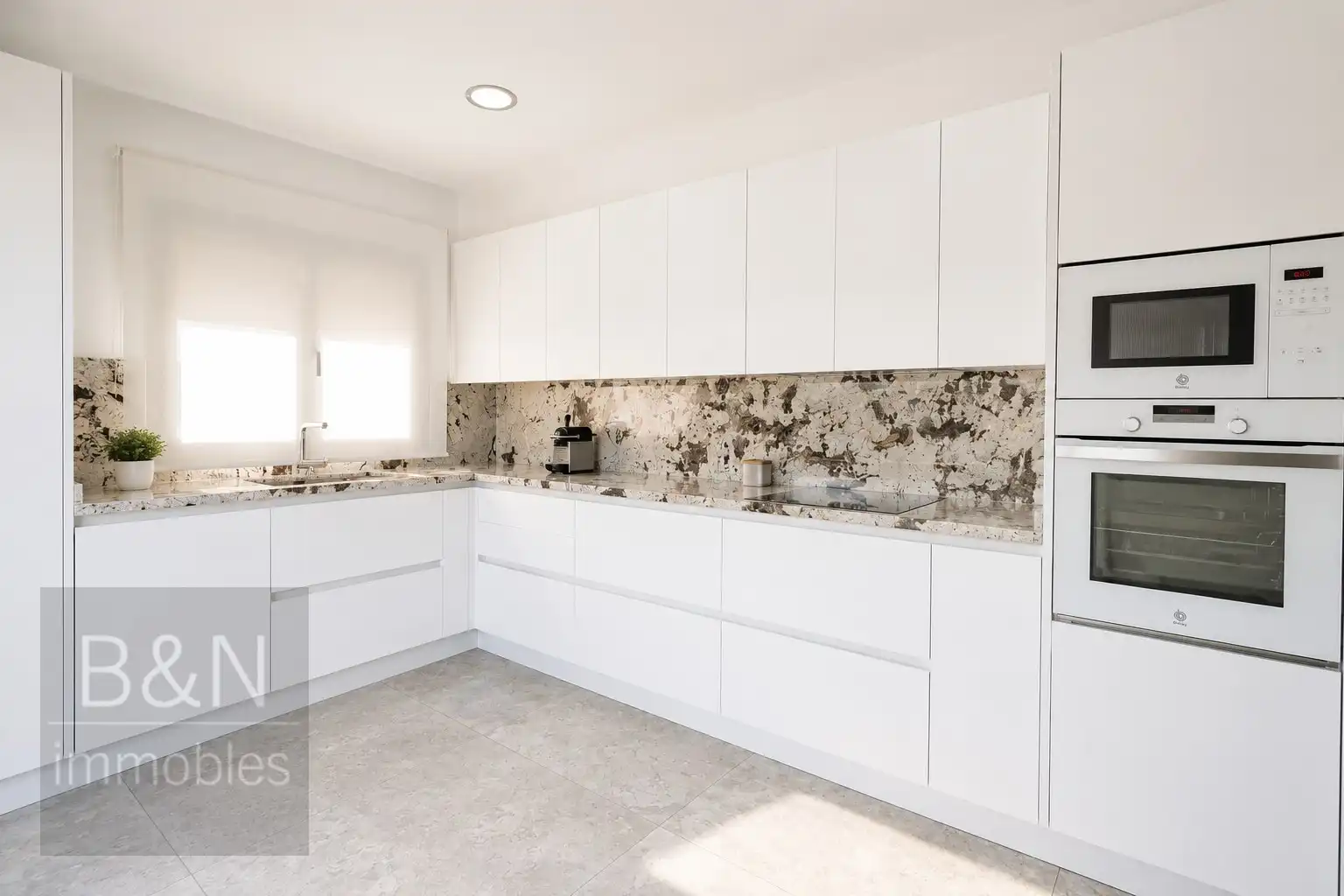 Cocina de Casa o chalet en venta en Terrassa con Aire acondicionado, Calefacción y Jardín privado