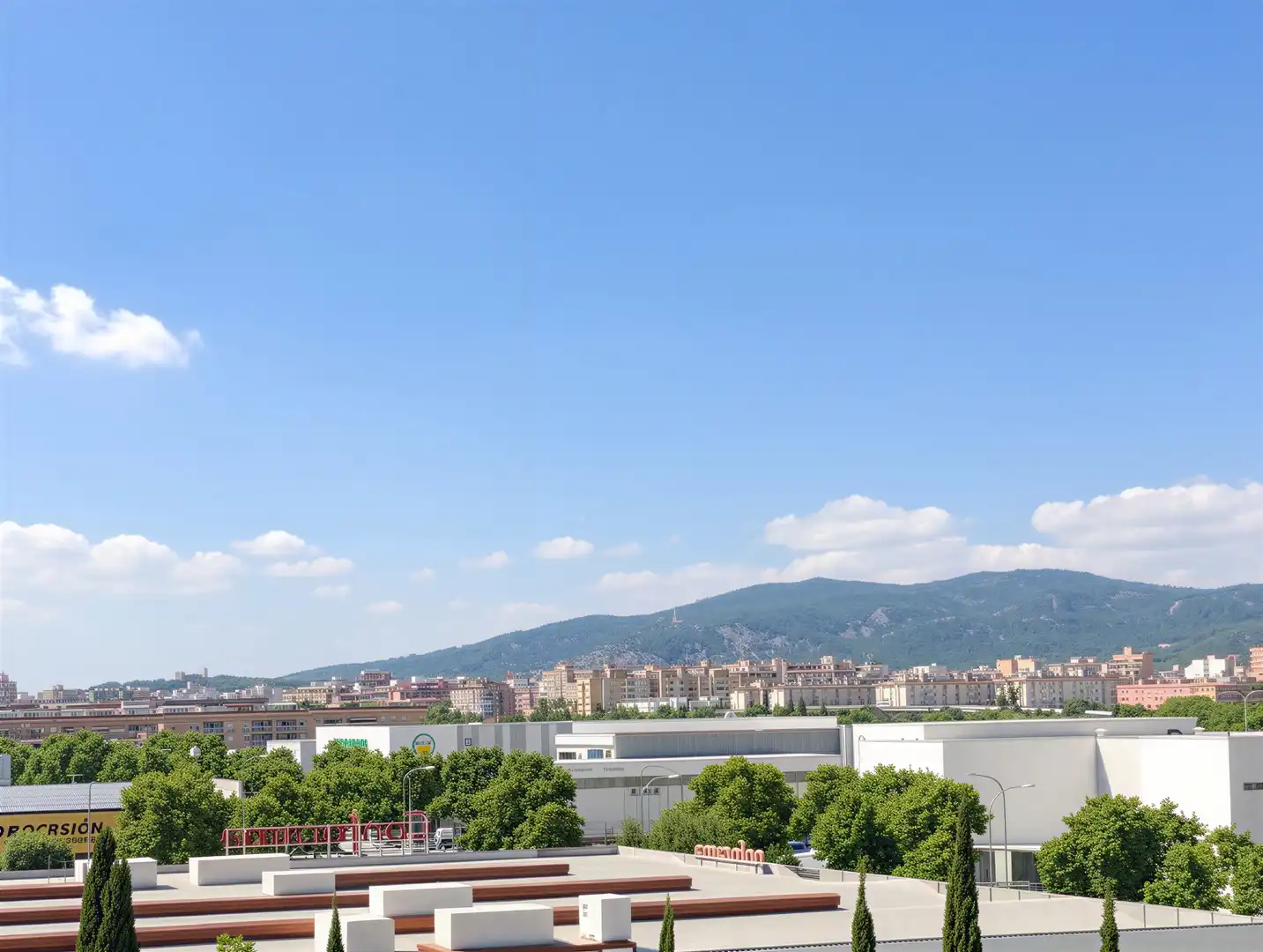 Außenansicht von Wohnungen zum Verkauf in  Palma de Mallorca mit Klimaanlage, Heizung und Abstellraum