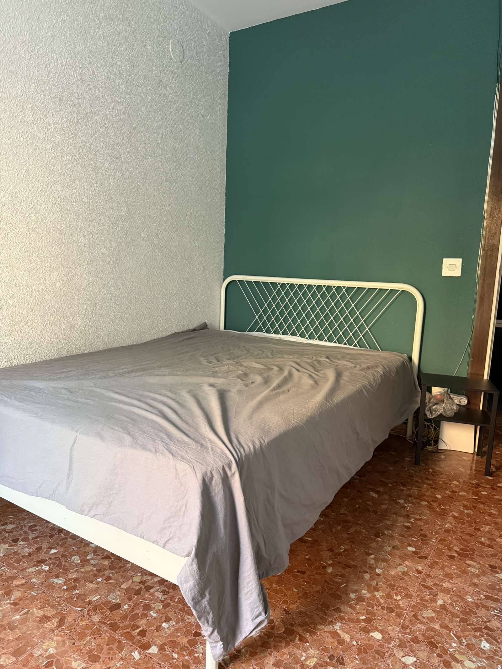 Schlafzimmer von Wohnung zur untervermieten in Sabadell mit Klimaanlage, Terrasse und Möbliert