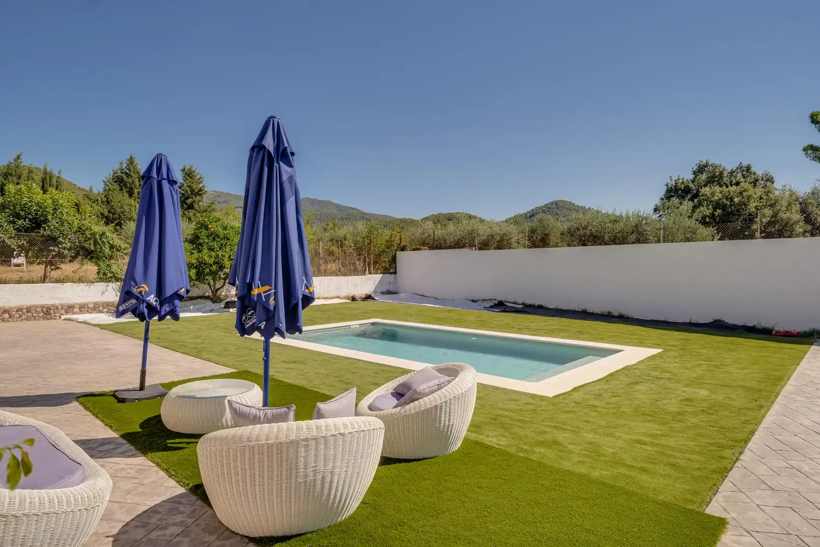 Piscina de Casa o xalet en venda en Sentmenat amb Calefacció i Jardí privat