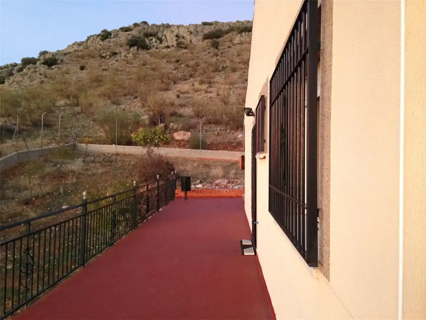 Terraza de Casa o chalet en venta en Moral de Calatrava con Jardín privado, Piscina y Amueblado