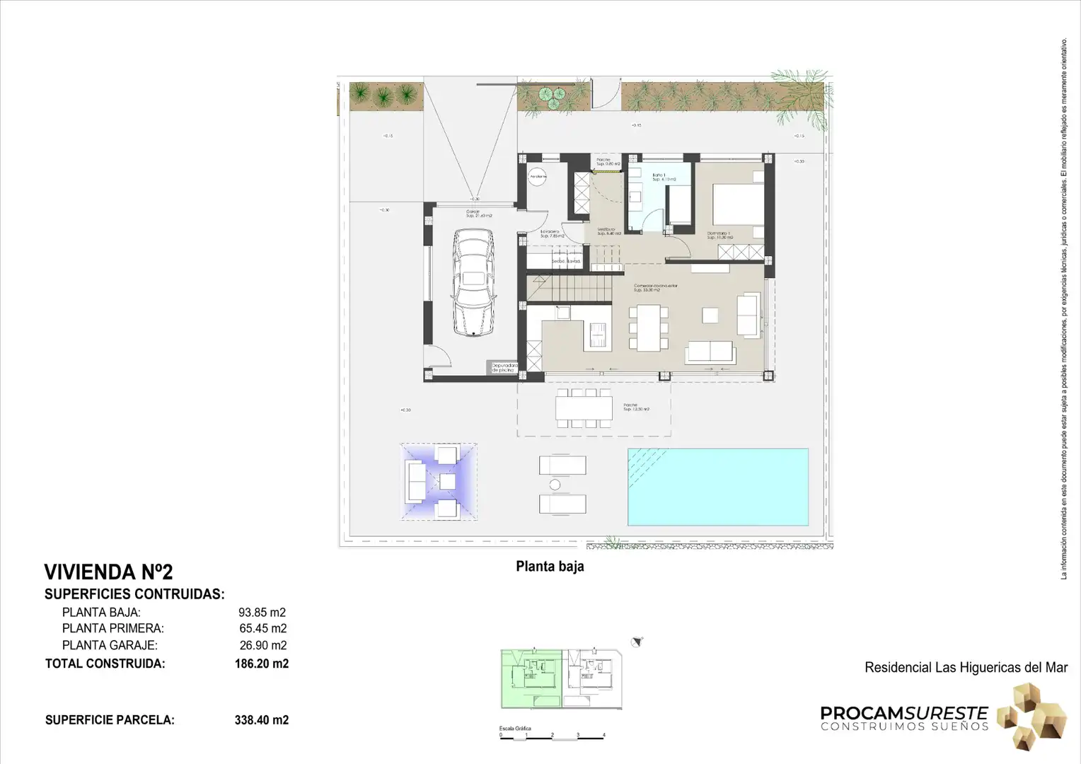 Casa o chalet en venta en Pilar de la Horadada con Aire acondicionado, Jardín privado y Terraza