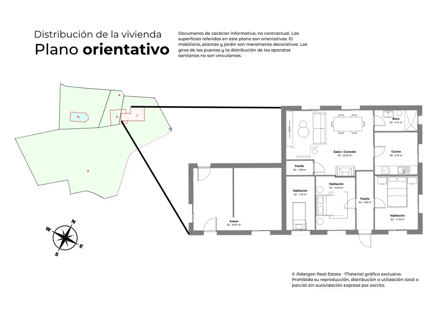 Villa mit Pool zum Verkauf in Camino RINCON DE BONANZA, imagen 34