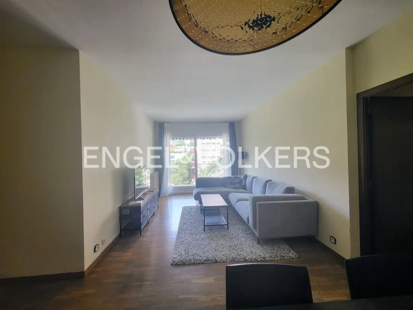 Sala d'estar de Pis de lloguer en Barcelona amb Aire condicionat, Calefacció i Parquet