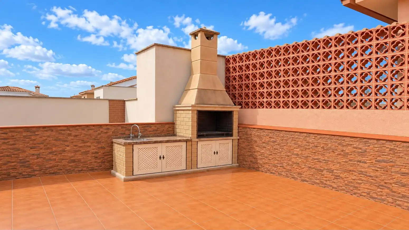 Terrassa de Casa o xalet en venda en Cartagena ciudad