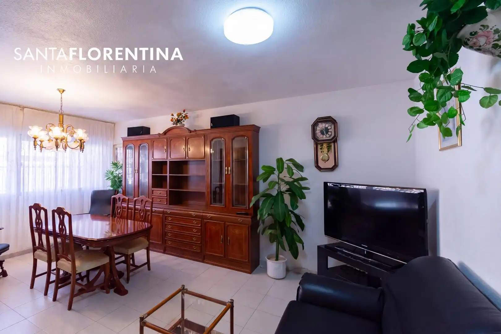 Sala d'estar de Casa adosada en venda en Cartagena amb Aire condicionat, Jardí privat i Terrassa