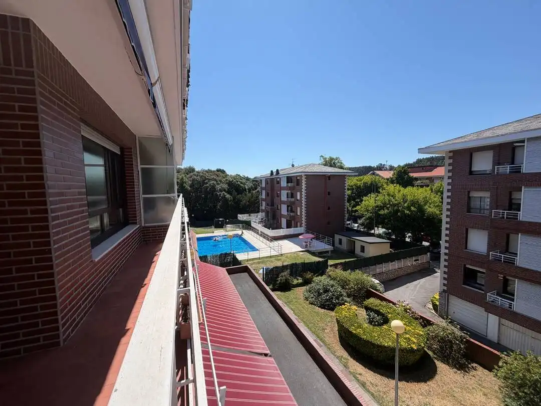 Vista exterior de Piso en venta en Sopela con Calefacción, Terraza y Trastero