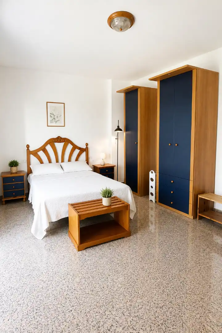 Dormitori de Casa o xalet en venda en Los Realejos amb Jardí privat, Terrassa i Moblat