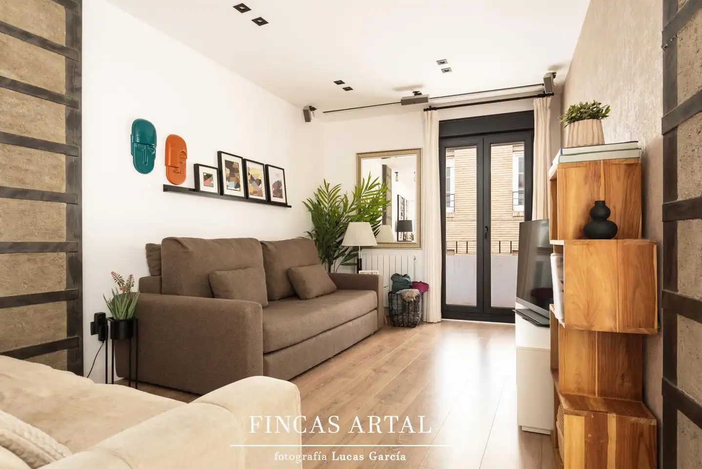Sala de estar de Piso en venta en Zaragoza con Aire acondicionado, Calefacción y Terraza