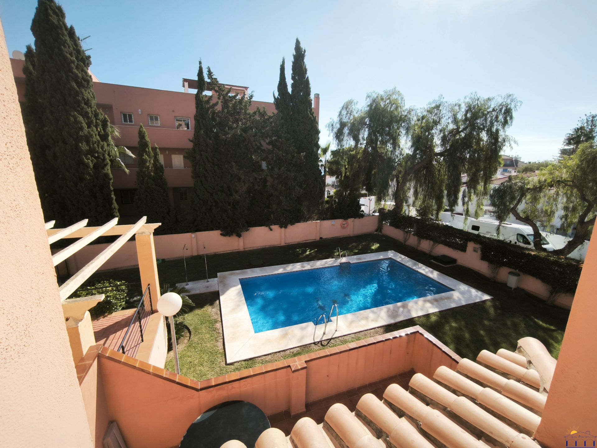 Swimming pool of Duplex for sale in Torremolinos  with Air Conditioner, Heating and Private garden