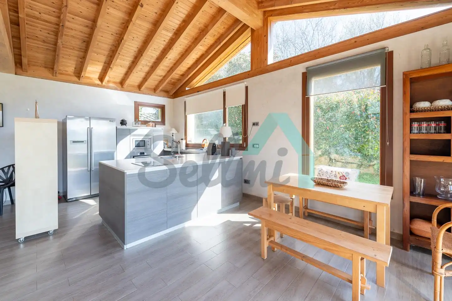 Cocina de Casa o chalet de alquiler en Villaviciosa con Calefacción, Jardín privado y Terraza