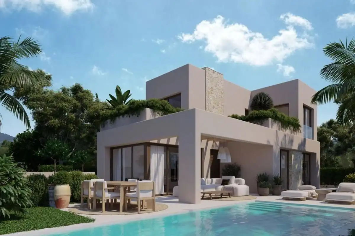 Villa avec piscine à vendre à Golf Bahía