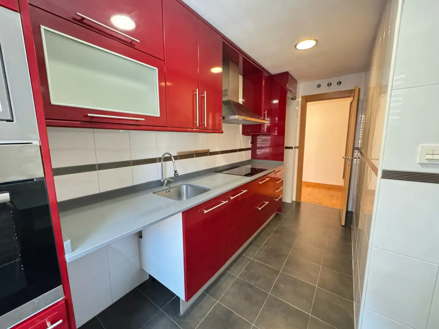 Kitchen of Flat for rent in Rivas-Vaciamadrid  with Heating, Private garden and Community pool