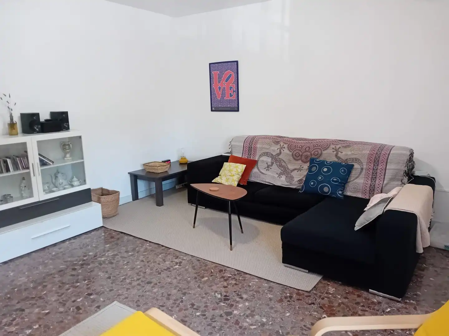 Wohnzimmer von Wohnung zum Verkauf in Almagro mit Klimaanlage, Heizung und Terrasse