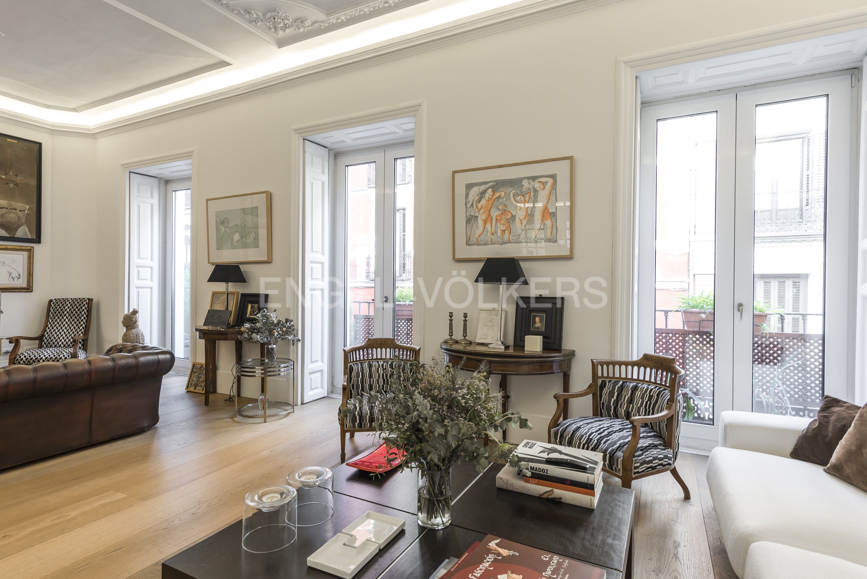 Sala d'estar de Apartament en venda en  Madrid Capital amb Aire condicionat, Calefacció i Traster