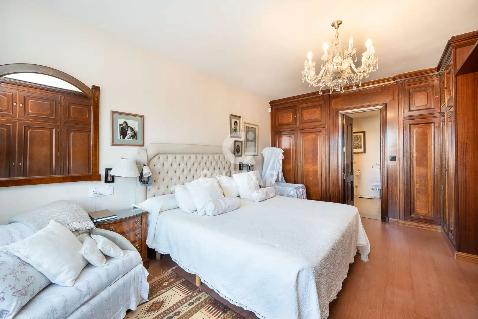 Schlafzimmer von Wohnung zum Verkauf in Madrid mit Heizung, Abstellraum und Balkon