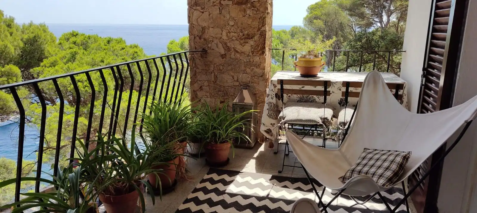 Terrasse von Dachboden zum Verkauf in Palafrugell mit Klimaanlage, Heizung und Terrasse