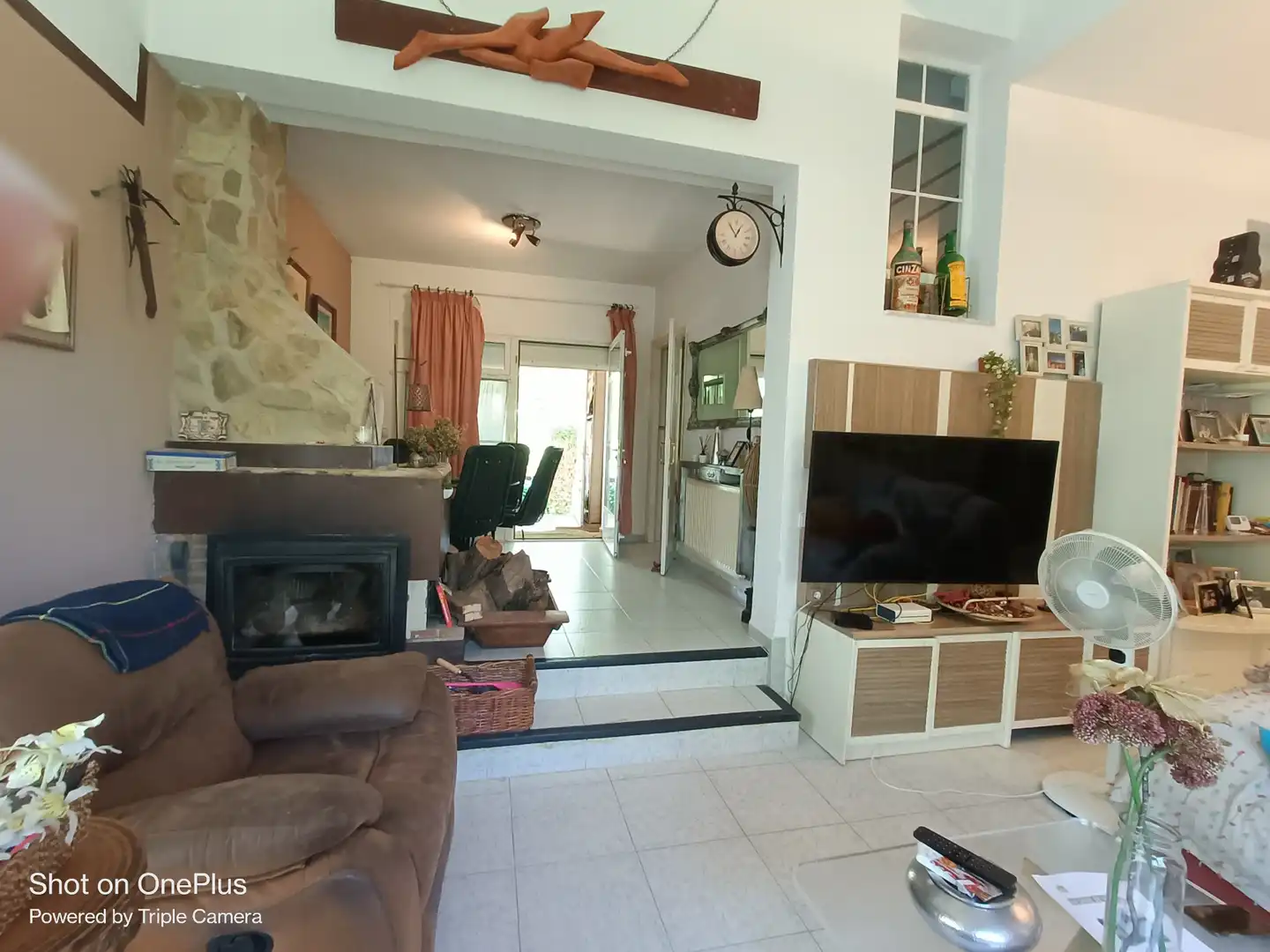 Sala d'estar de Casa o xalet en venda en Nambroca amb Calefacció, Jardí privat i Moblat