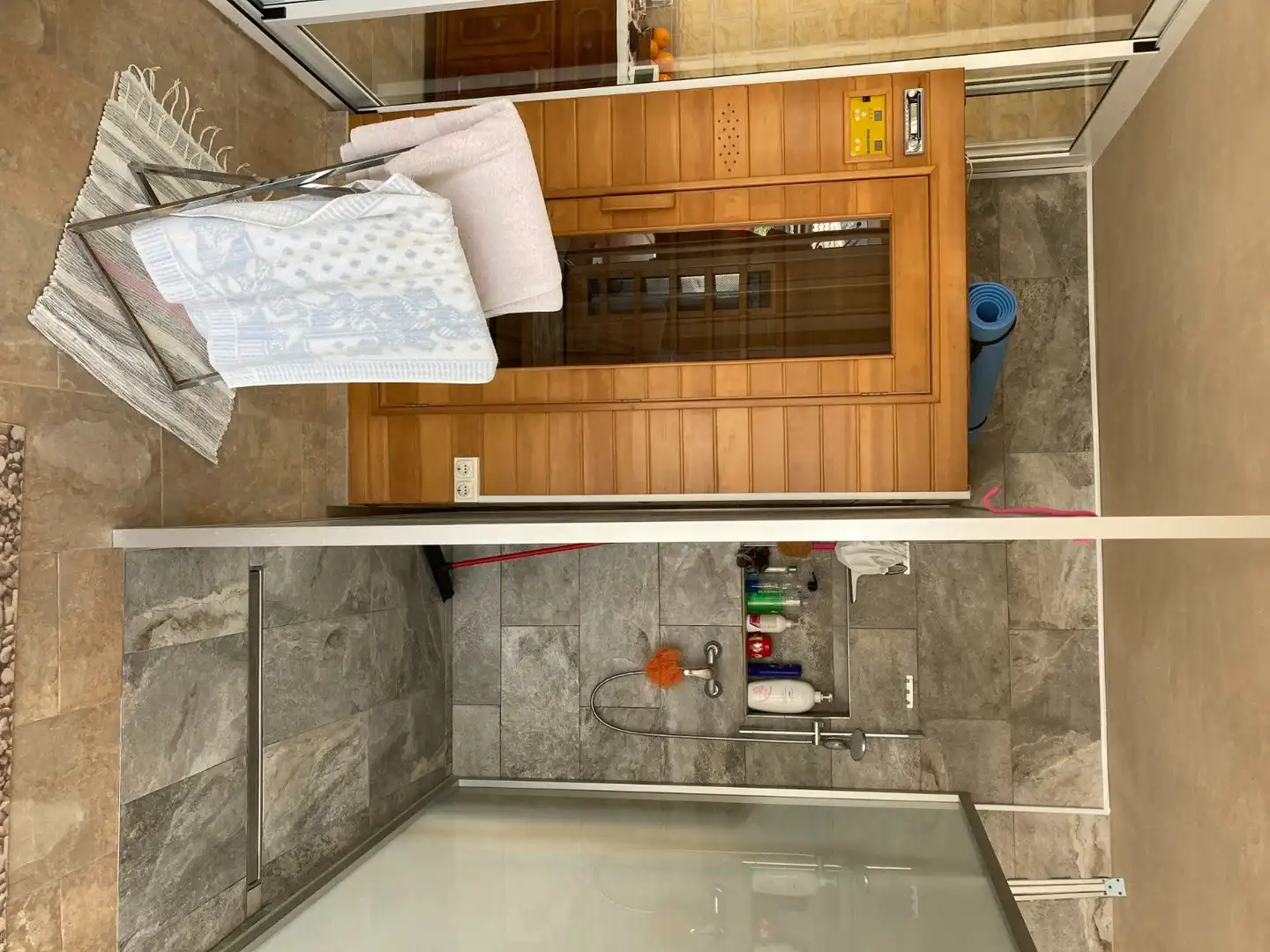 Baño de Finca rústica en venta en Aspe con Aire acondicionado, Calefacción y Jardín privado
