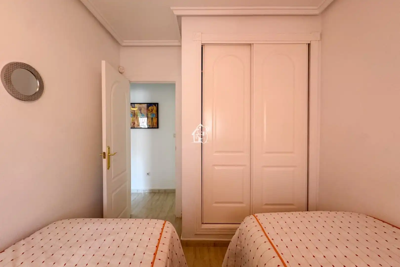 Schlafzimmer von Wohnung zur Miete in Rojales mit Klimaanlage, Privatgarten und Terrasse