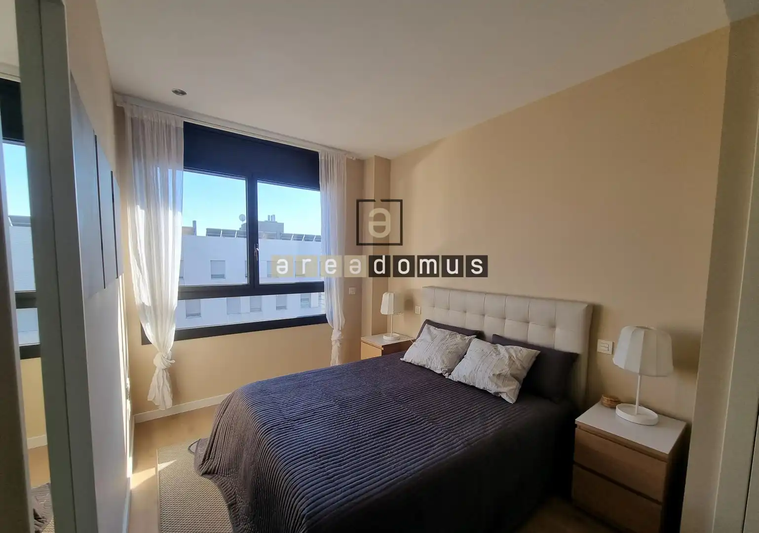 Schlafzimmer von Wohnung zur Miete in Sant Feliu de Llobregat mit Heizung, Privatgarten und Terrasse
