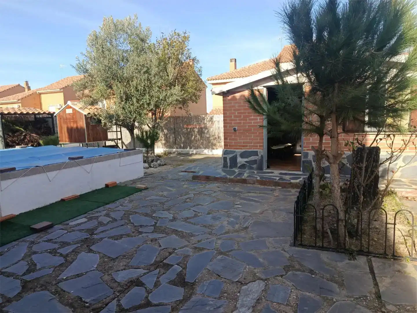 Terraza de Casa o chalet en venta en Moraleja de Enmedio con Piscina y Balcón