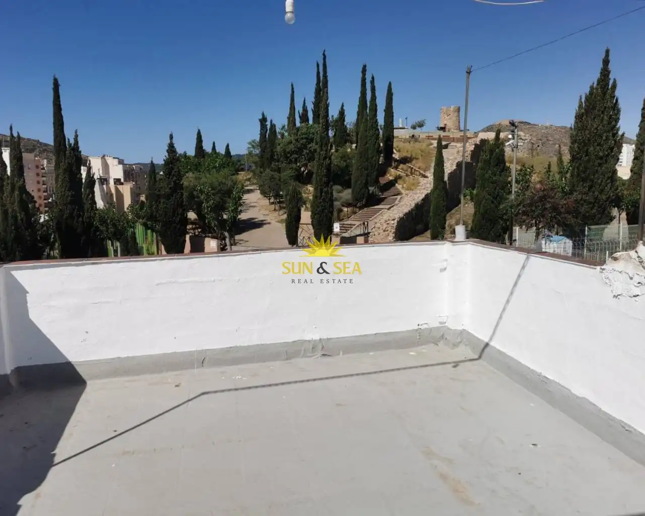 Terrace of Apartments for rent in Cartagena  with Air Conditioner, Heating and Terrace