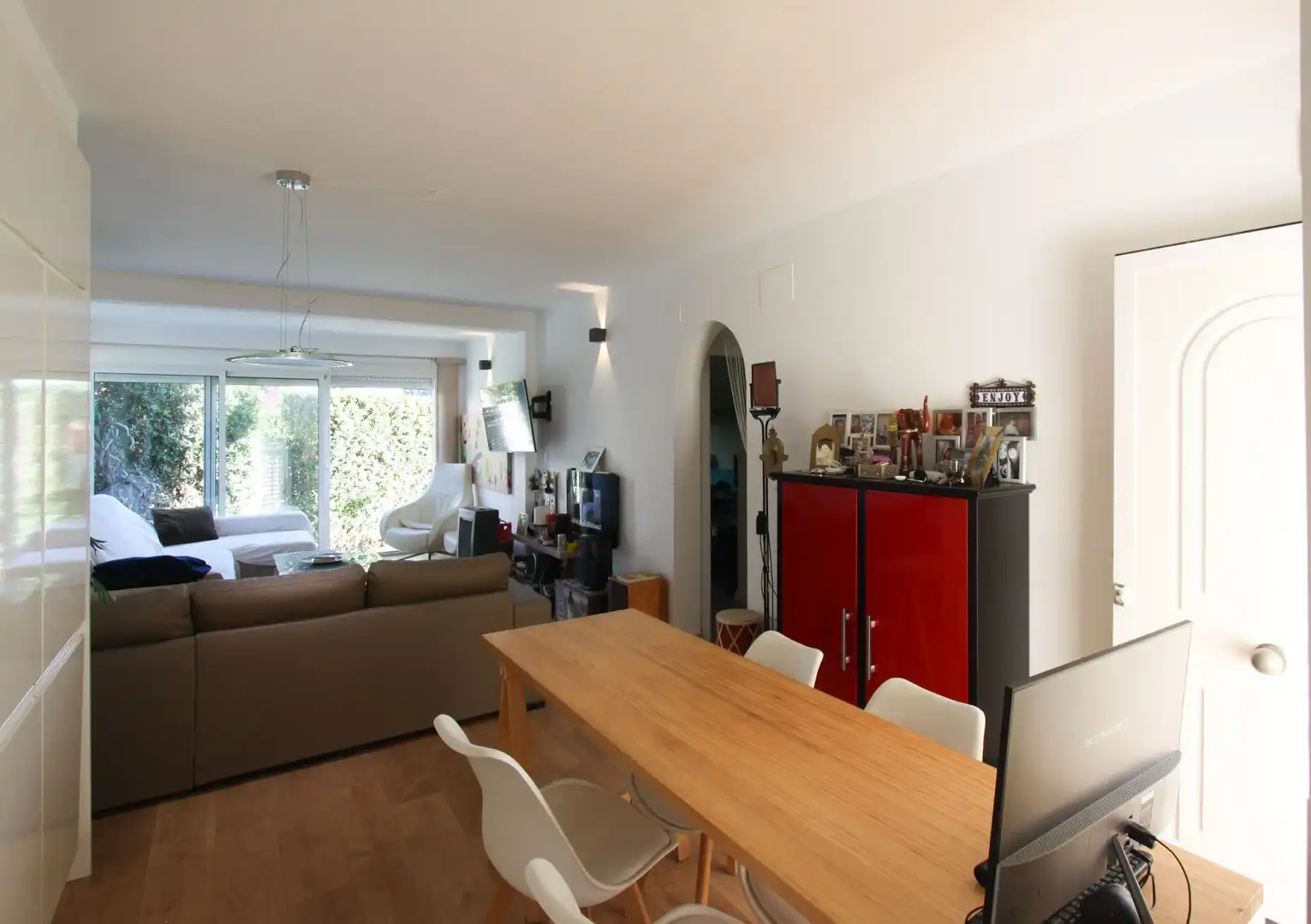 Living room of Apartments for sale in Els Poblets  with Air Conditioner, Private garden and Storage room