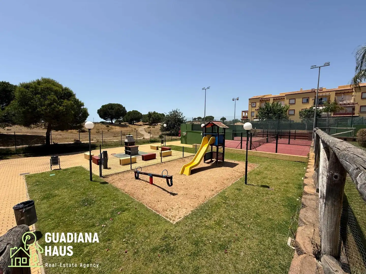 Garten von Wohnungen zum Verkauf in Ayamonte mit Privatgarten, Terrasse und Gemeinschaftspool