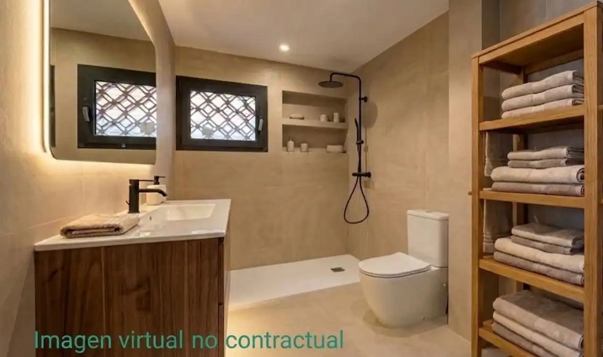 Bathroom of Houses for rent in Alicante / Alacant  with Air Conditioner, Heating and Terrace