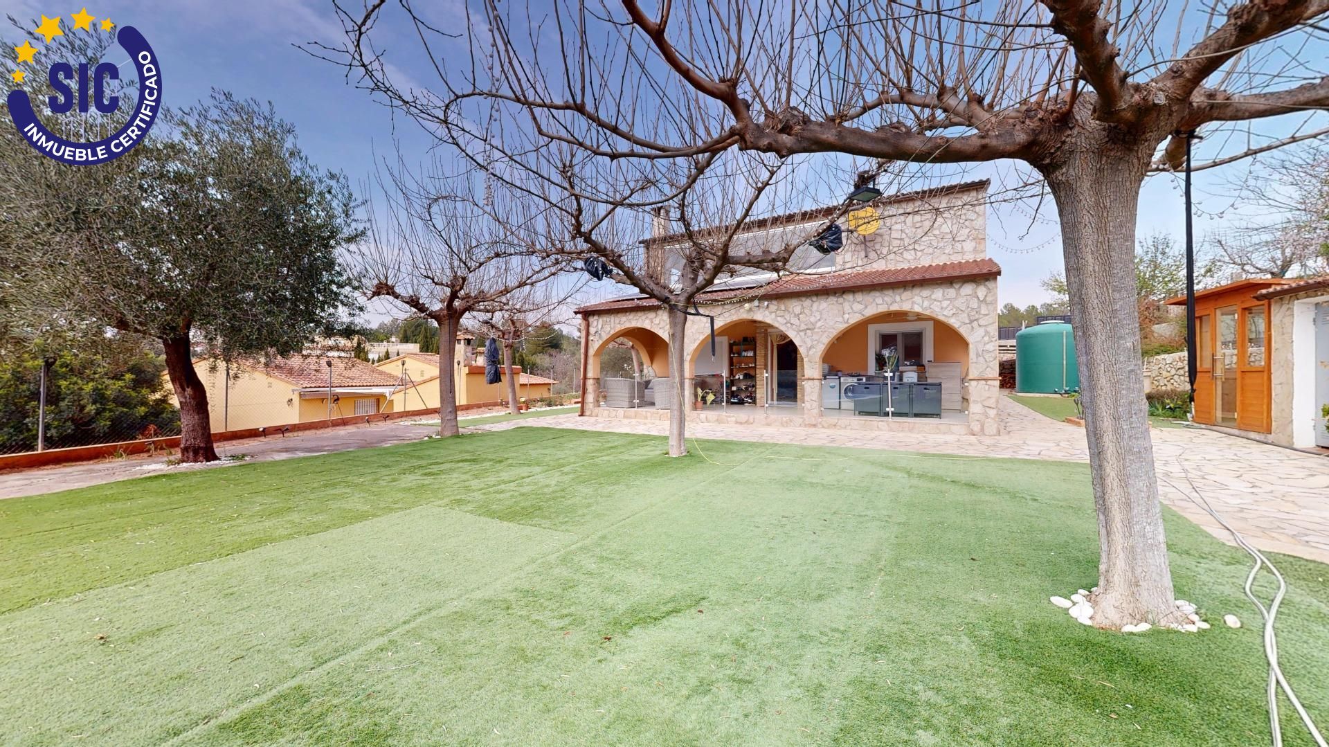 Vista exterior de Casa o xalet en venda en Vilafamés amb Aire condicionat, Calefacció i Jardí privat
