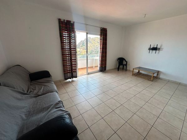 Living room of Flat to rent in Mojácar  with Air Conditioner, Terrace and Microwave