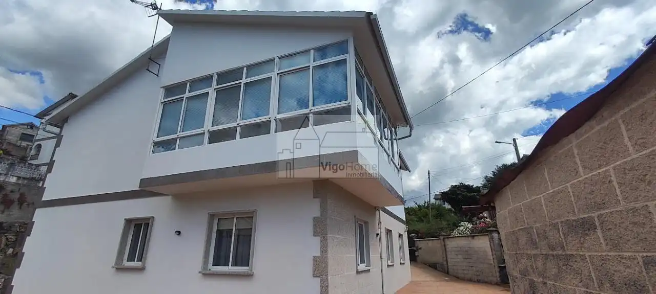 Vista exterior de Casa o chalet en venta en Moaña con Calefacción, Jardín privado y Trastero