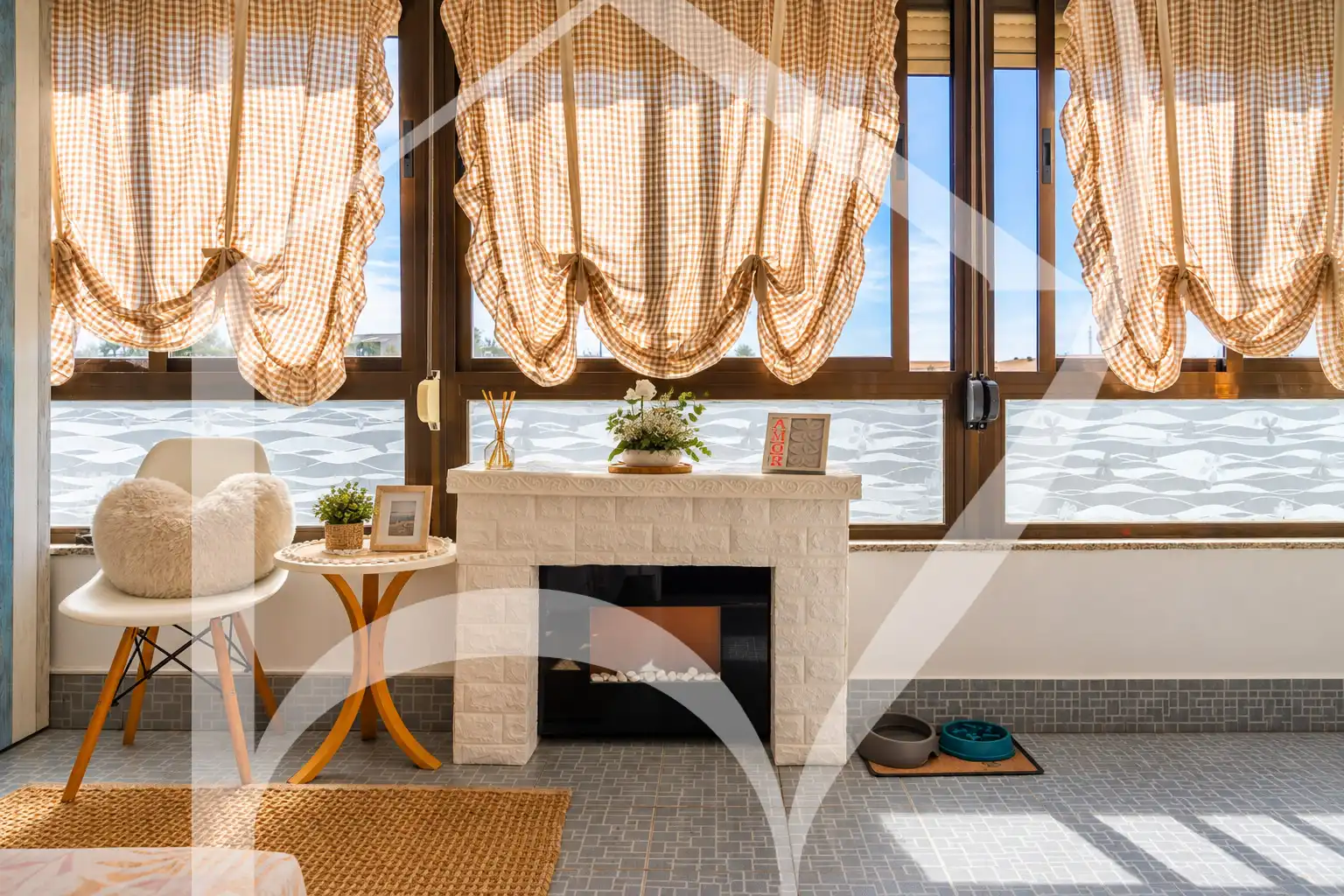 Sala de estar de Ático en venta en La Salle - Vistahermosa