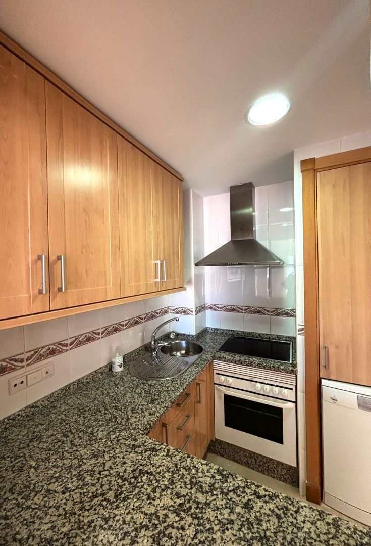 Kitchen of Flat for sale in Benalmádena  with Air Conditioner, Terrace and Community pool