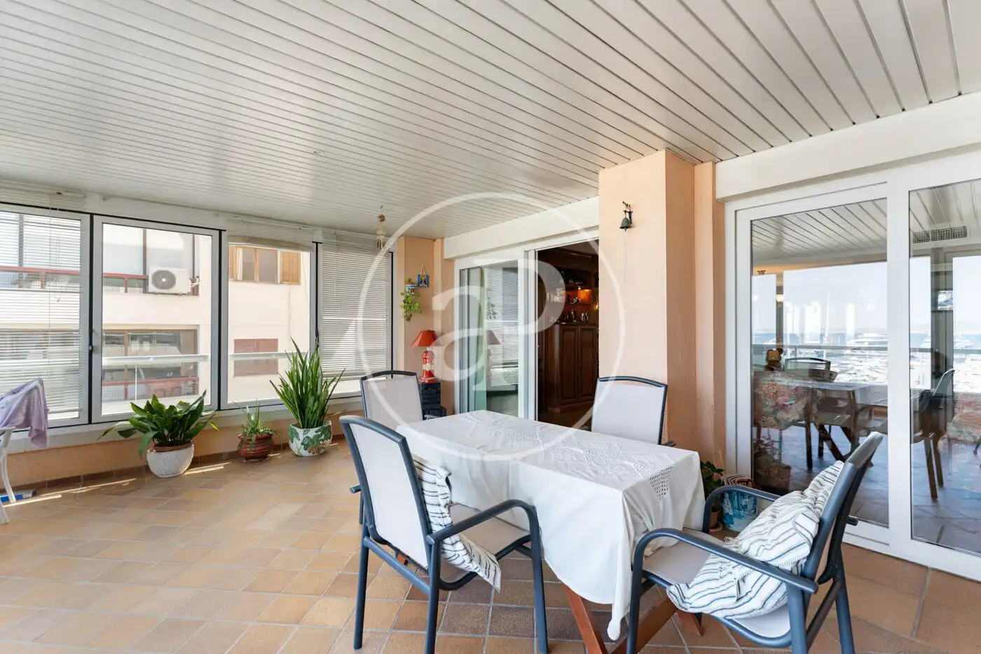 Terrace of Flat for sale in  Palma de Mallorca  with Air Conditioner, Heating and Private garden